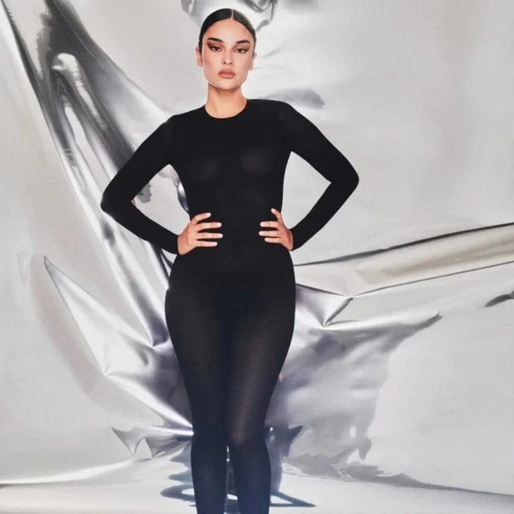 SKIMS Classic Black Shapewear Bodysuit